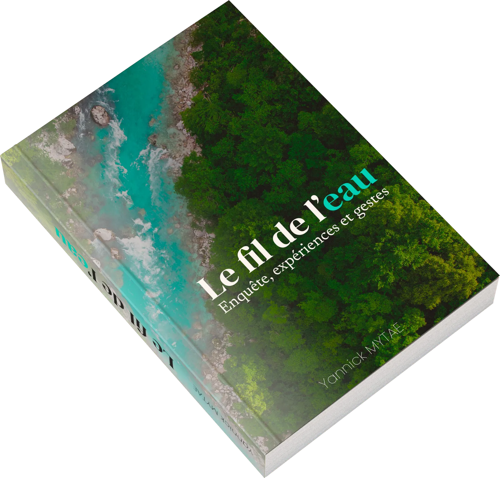 Le fil de l’eau, de Yannick Mytae – la couverture du livre